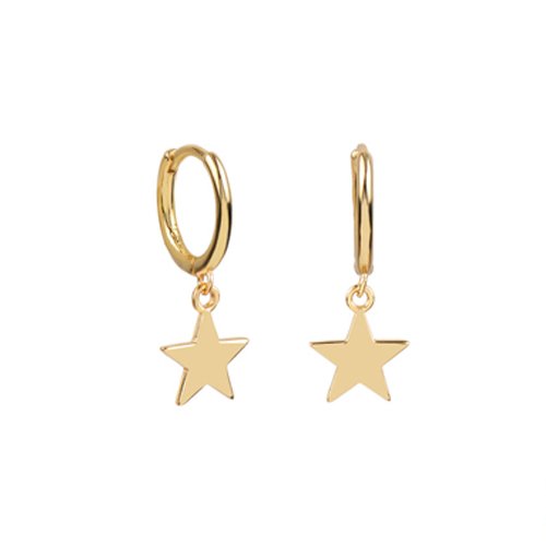 Pendientes Aro Estrella 