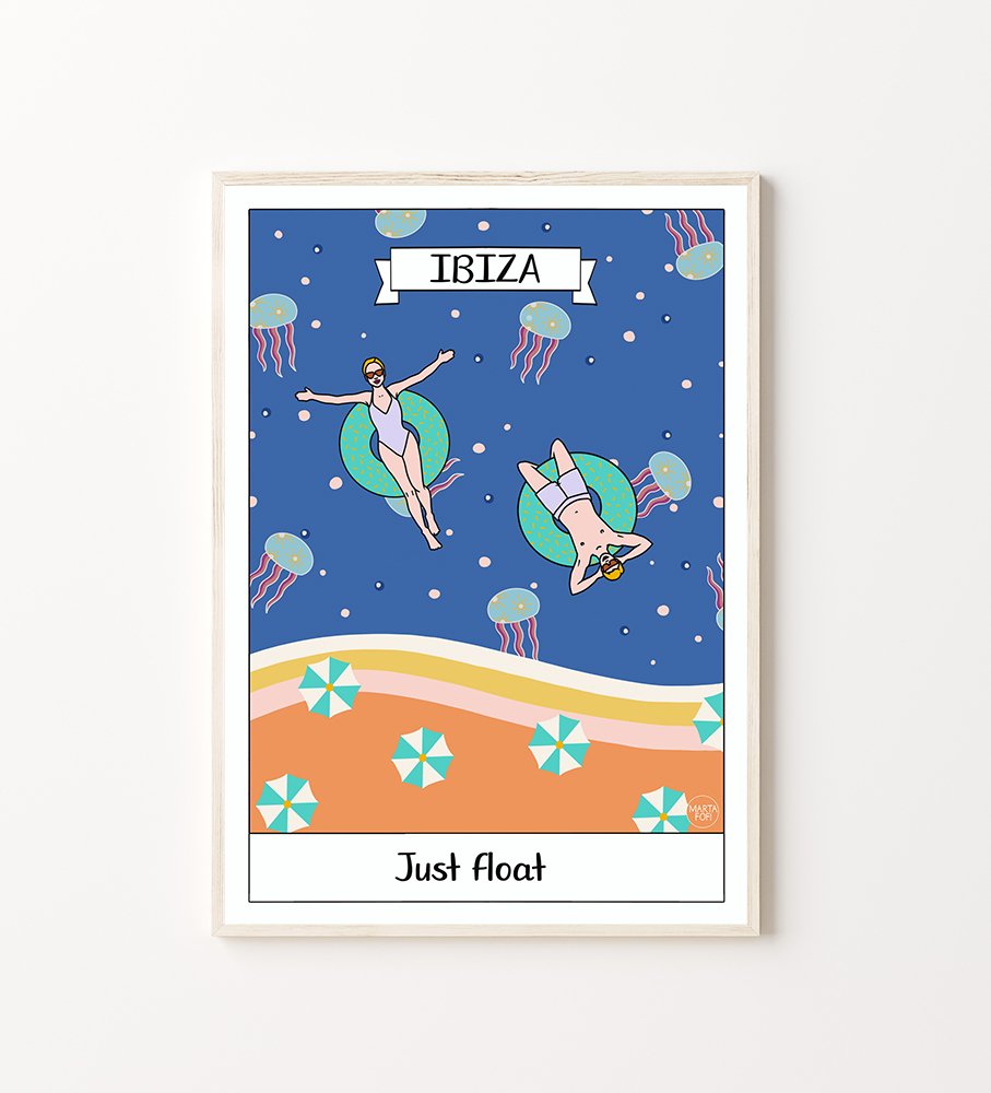 Ilustración “Ibiza: Simplemente Flota"