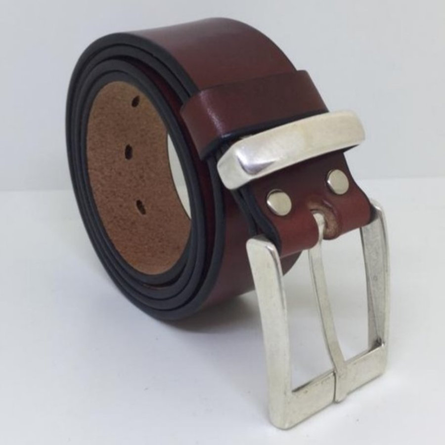 Cinturón 100% en cuero, 4cm “Classic“
