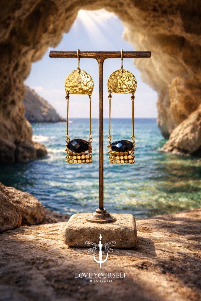  Semi-Precious Phoenician Earrings