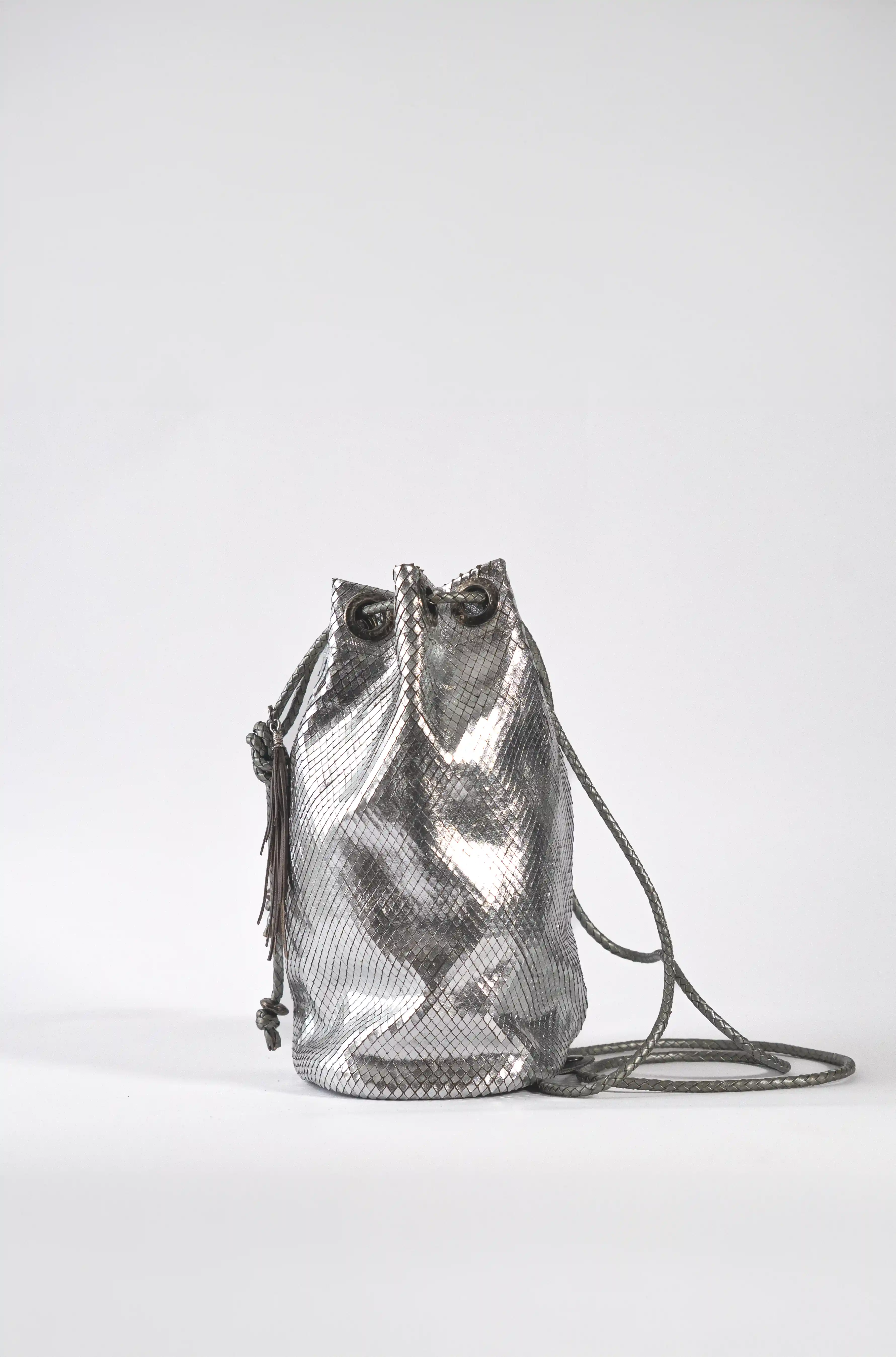 Silver Multifunction Bag