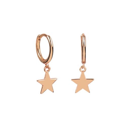 Pendientes Aro Estrella 