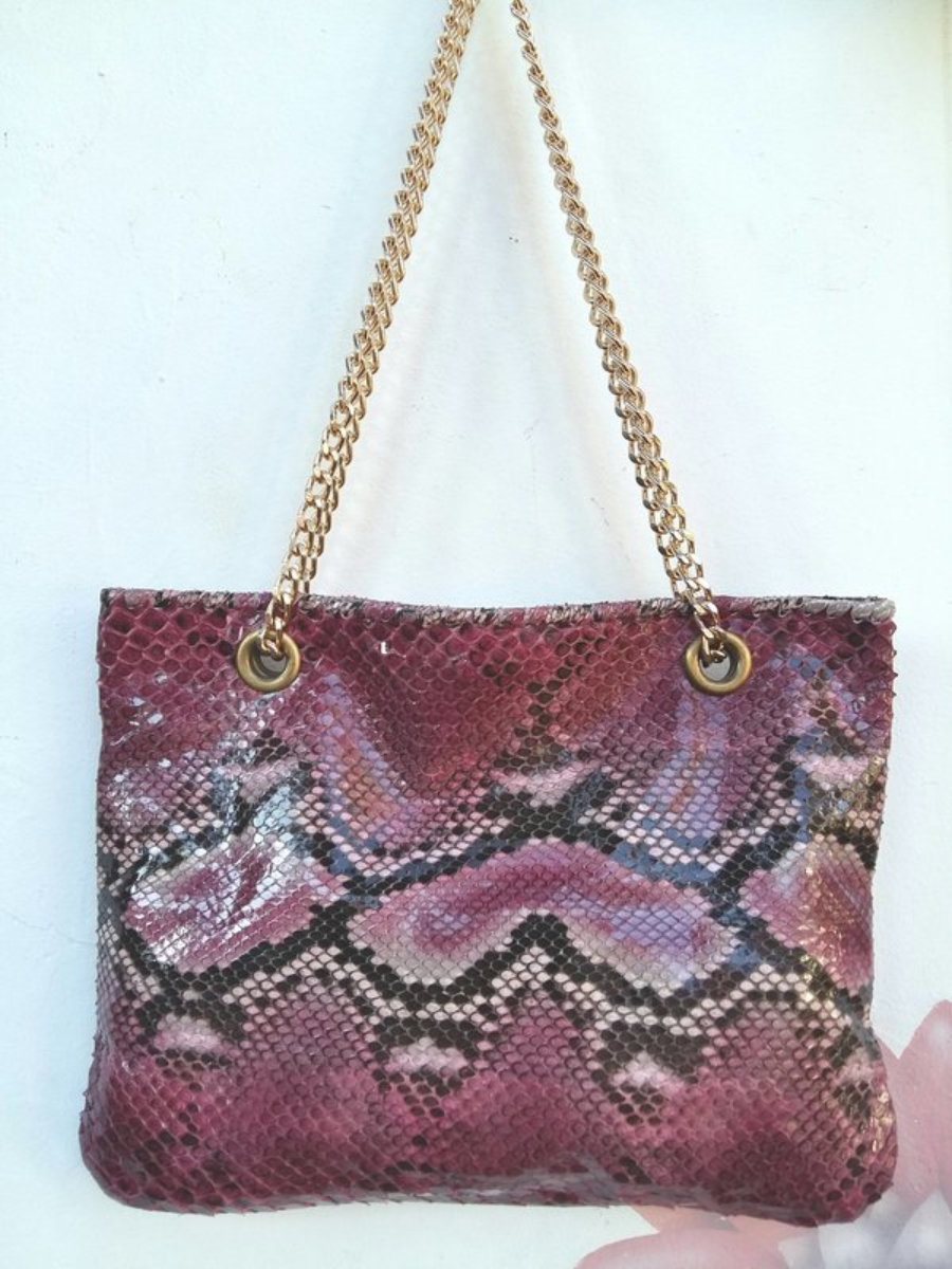 DOUBLE CHAIN BAG