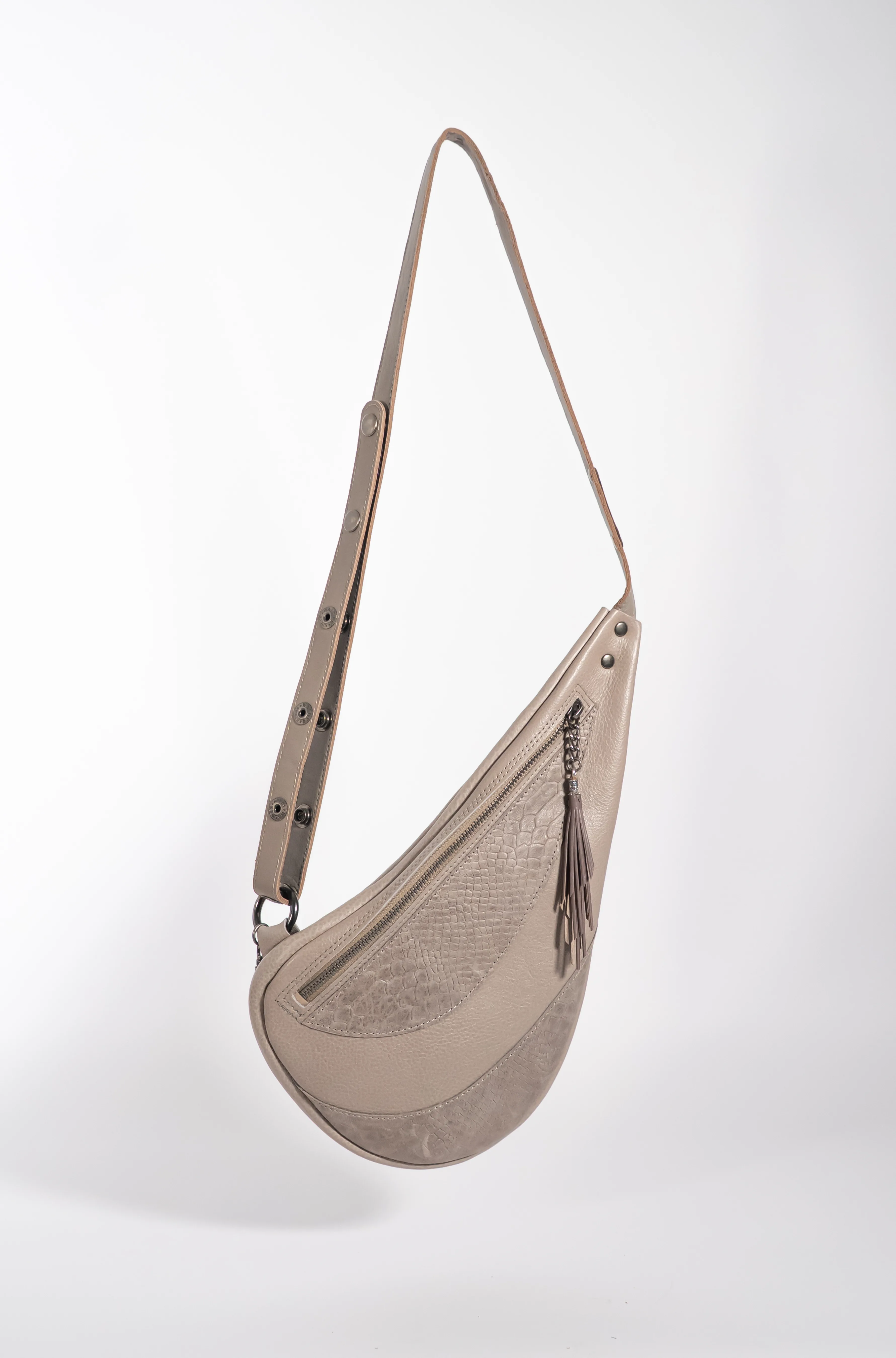 Bolso Bandolera Color Crema 