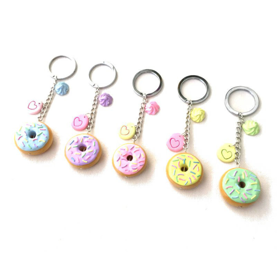 Donuts Keychain
