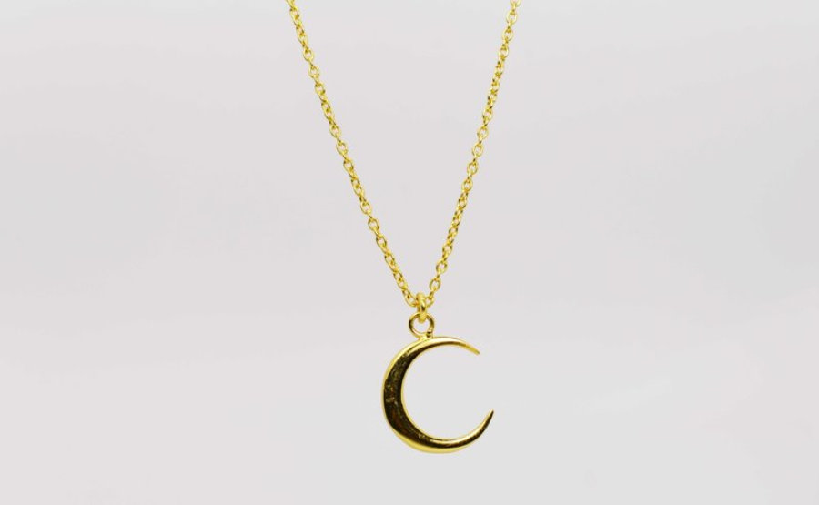 Collar plata 925 Luna Nueva