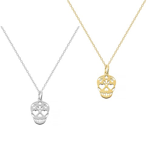"Mexican Skull" necklace