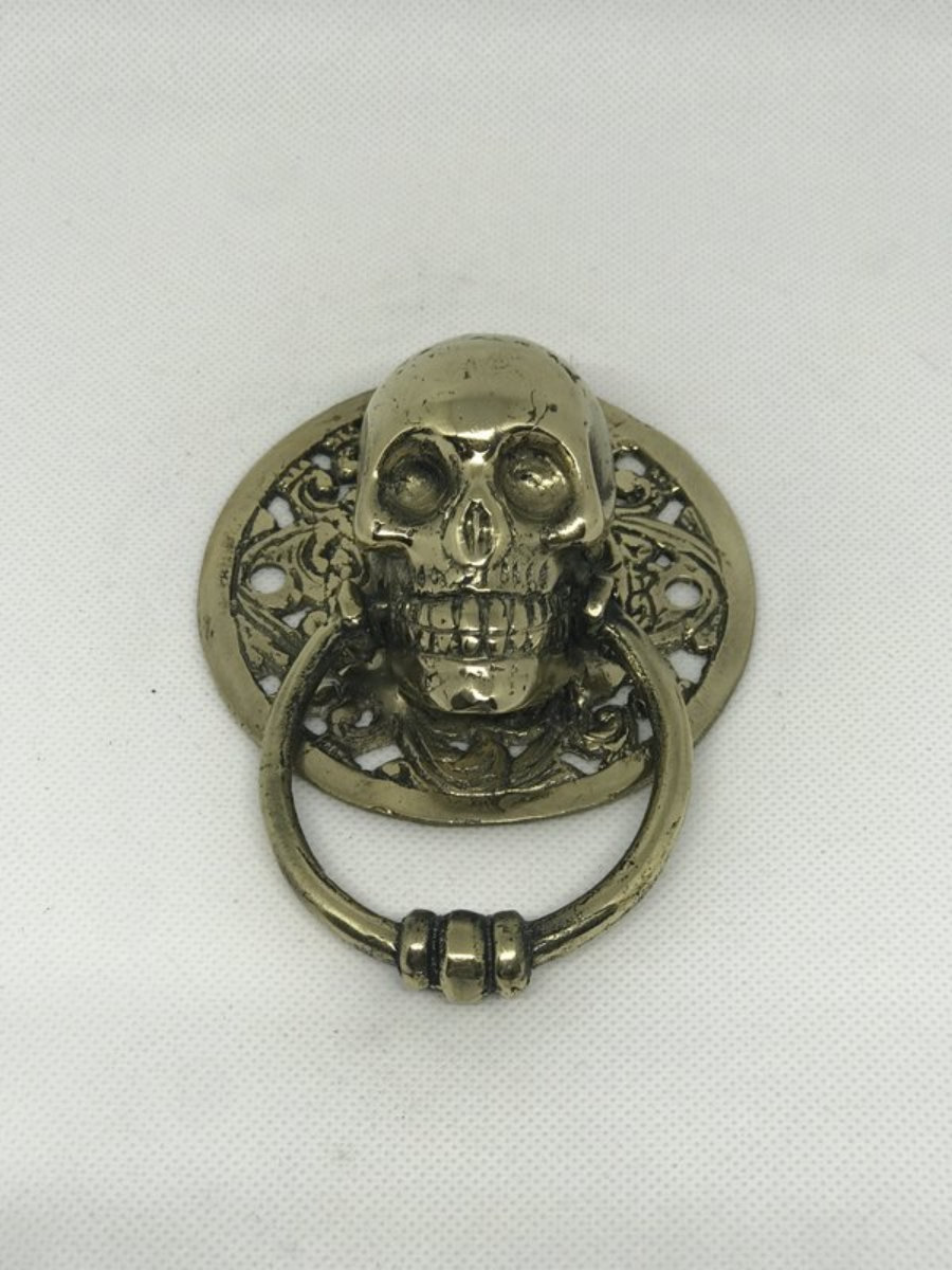 Aldaba Calavera Metal 