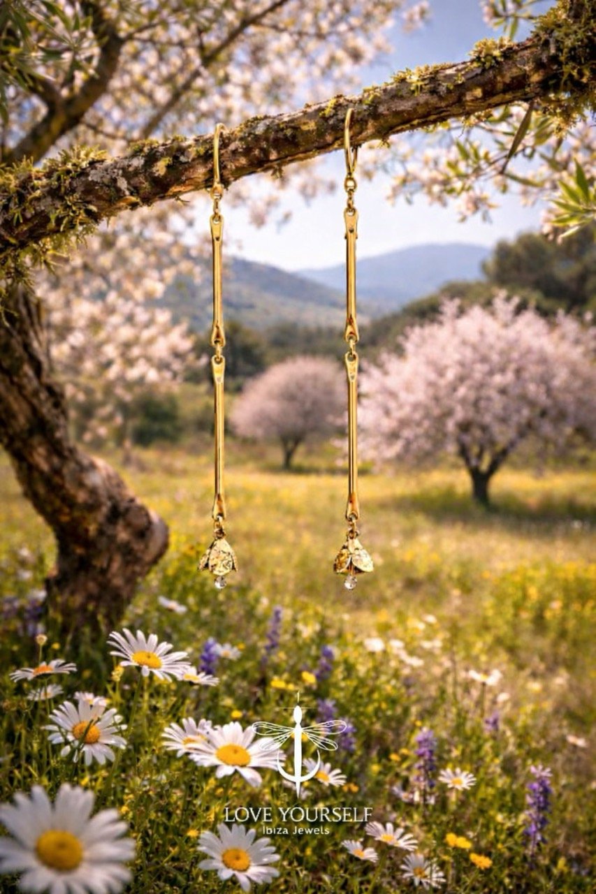 Pendientes Flor