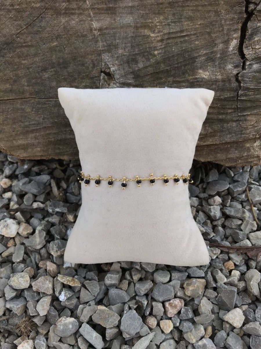 Bracelet-With crystal beats