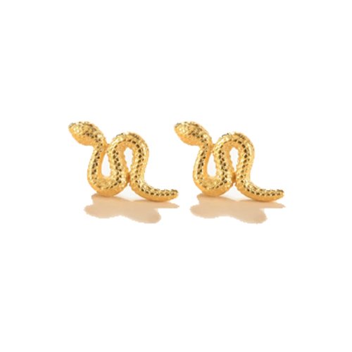 Filigree Snake Earrings