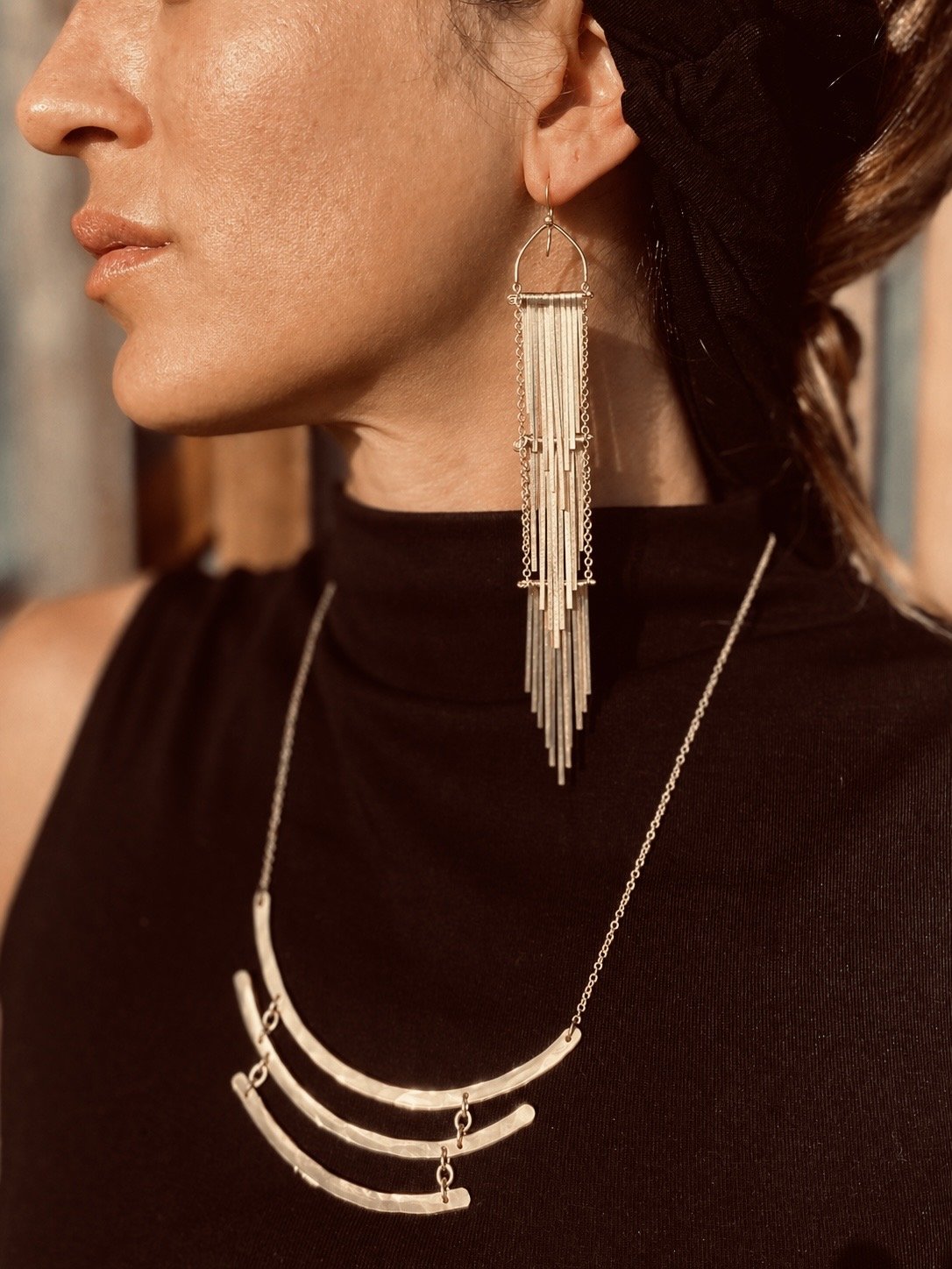 Pendientes 3 Flecos