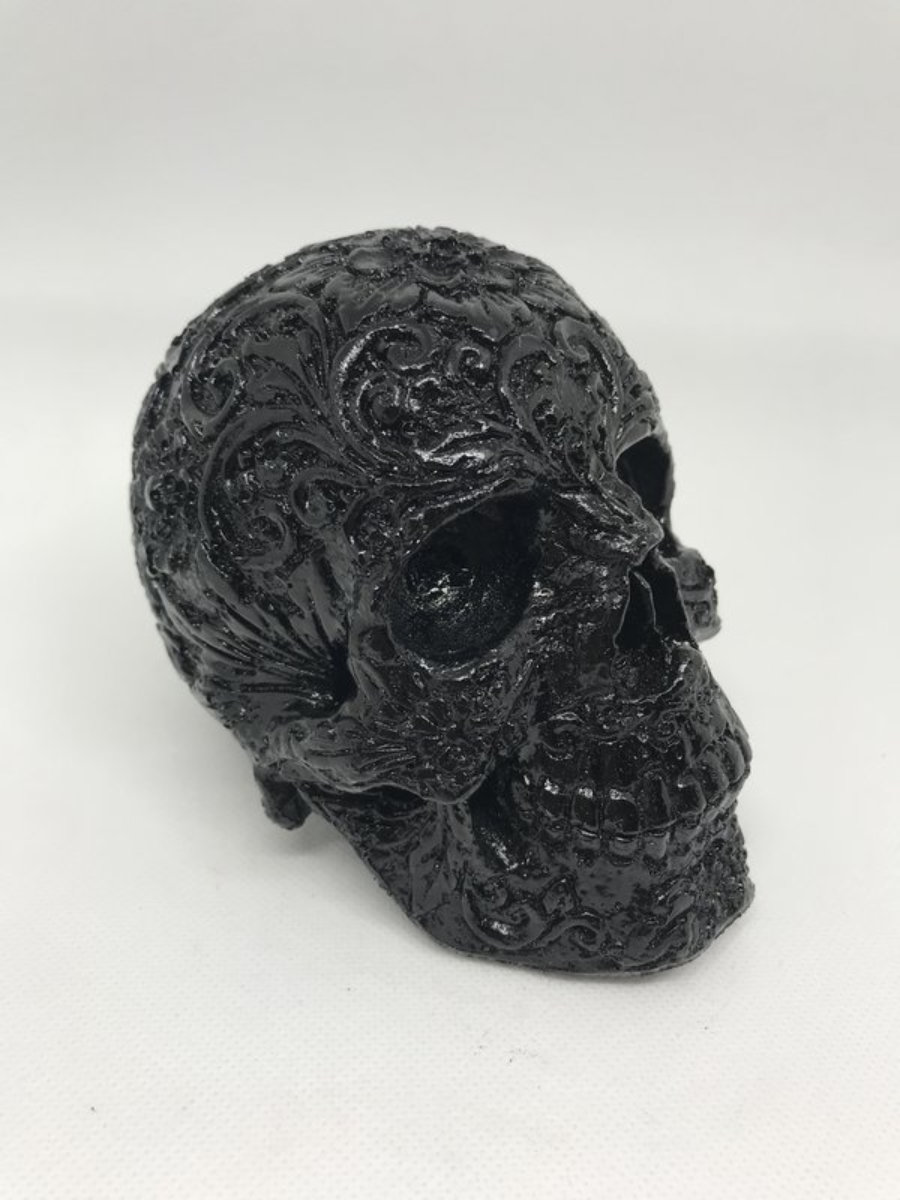 Calavera Carving 2 Negro