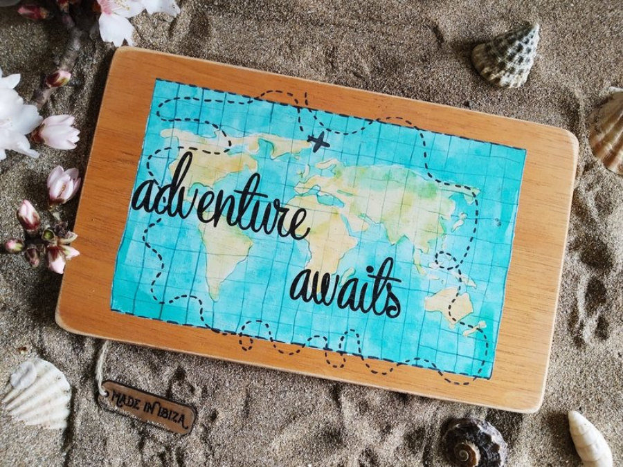 "Adventure Awaits"