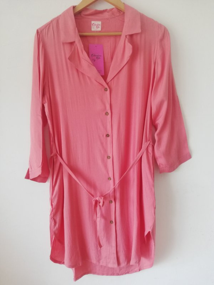 Camisero corto con bolsillos